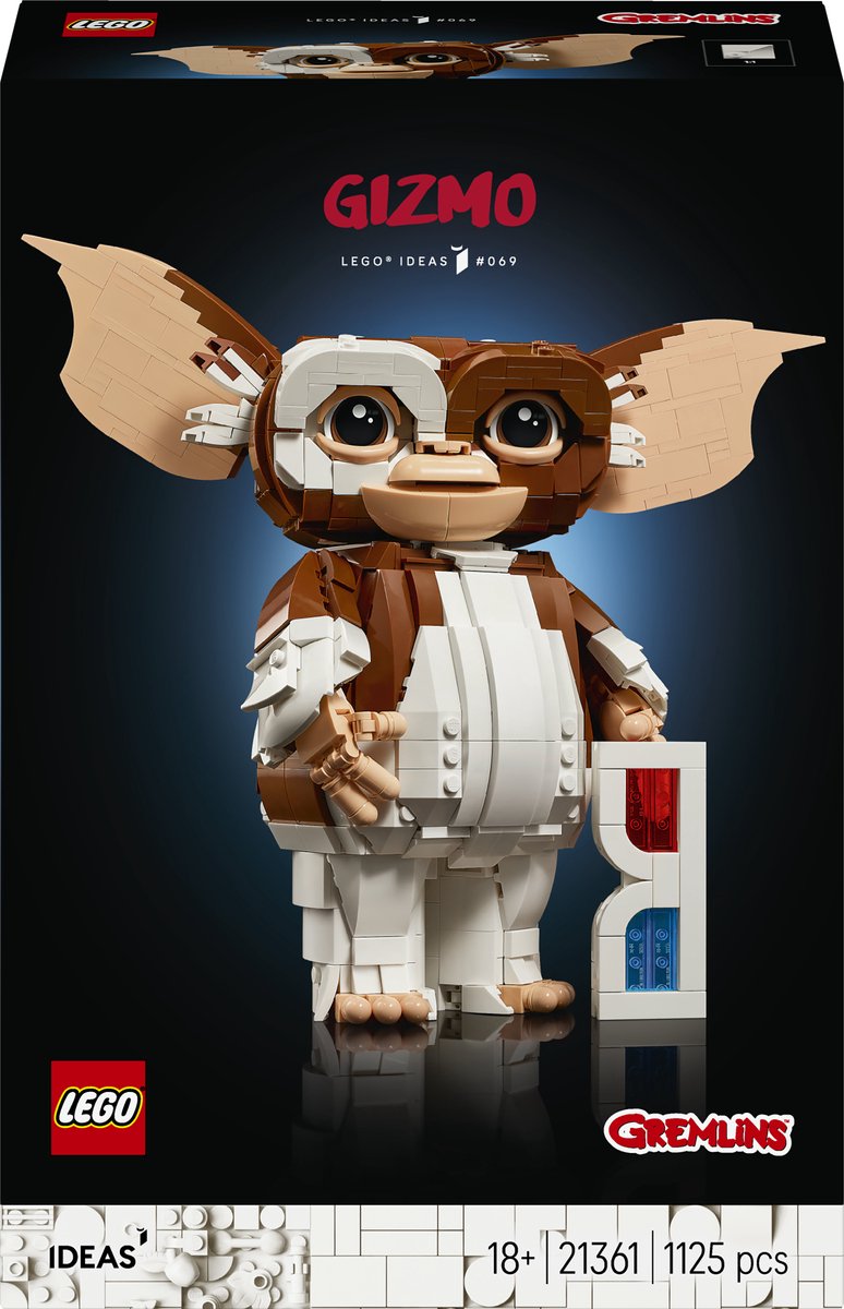 Lego ideas gremlins: gizmo, verstelbare figuur set - 21361