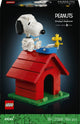 Lego ideas - peanuts: snoopy's doghouse - 21368