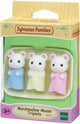 Famiglie Sylvanian Sylvanian 5337 Tripletti Marshmellow Mouse