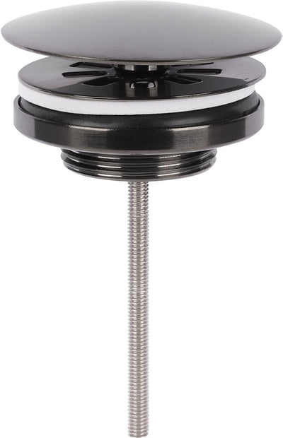 Differnz drain plug gun metal - always open - ã˜ 72 mm - with screw