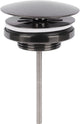 Differnz afvoerplug gun metal â€“ always open â€“ ã˜ 72 mm â€“ met schroef