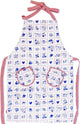 Biondo Amsterdam, biondo Delft: grembiule confezionato