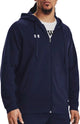 Under Armour UA Rival Fleece FZ Sudadera deportiva Hombre - Azul marino - Blanco