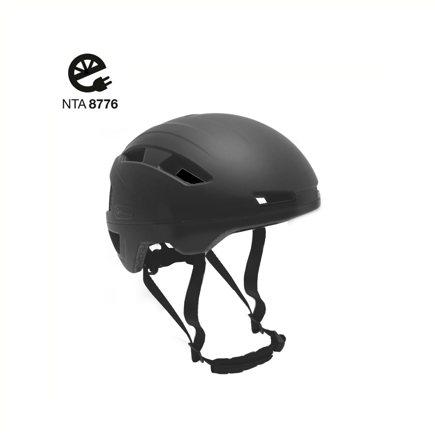 helm 55-58 cm unisex matzwart maat M