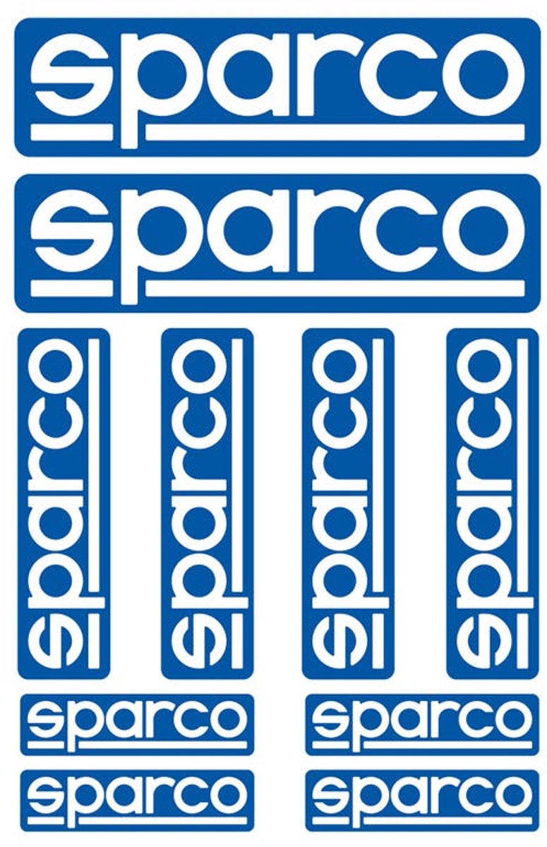 Juego de cintas para coche Sparco