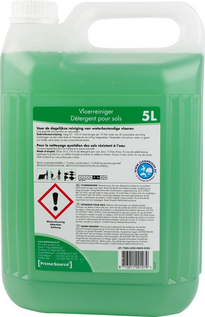 Primesource limpiador de suelos botella 5 l 2 piezas
