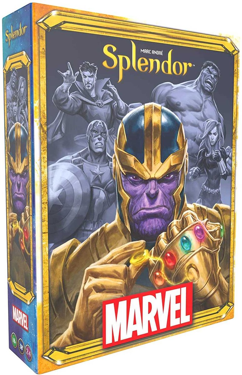 Space cowboys splendor marvel - juego de mesa - edición en inglés