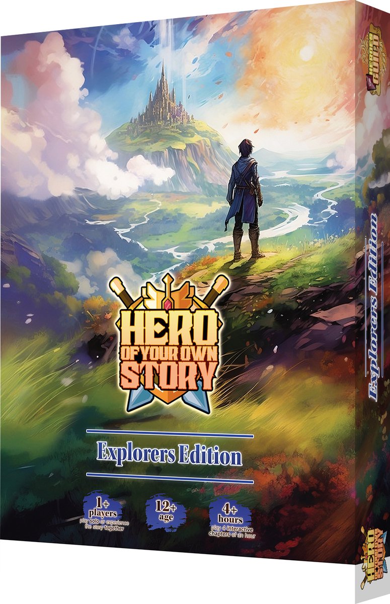 Asmodee eroe della tua storia - edizione esploratori - gioco da tavolo inglese
