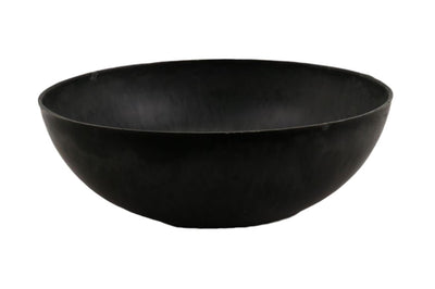 Hbx natural living bowl melamine ø30xh10cm black