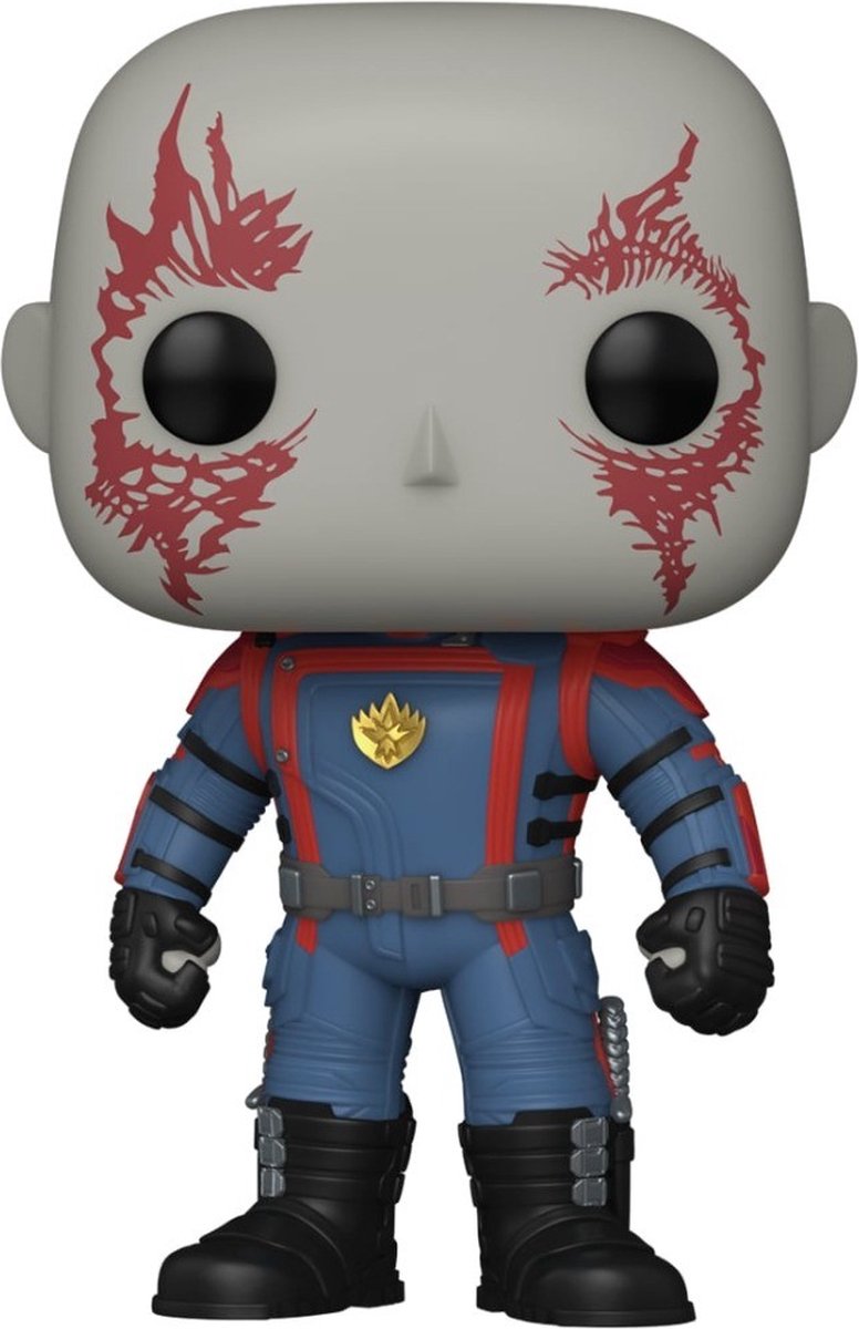 Figura da collezione Funko Guardiani della Galassia Marvel Pop! pieno. 3 Drax 9 cm multicolori