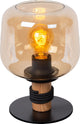 Lucide ilona - tafellamp - ø 18 cm - 1xe27 - amber