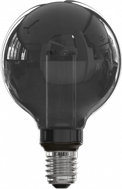 Calex crown series led lamp - e27 - g95 lichtbron titanium - 3.5w - dimbaar