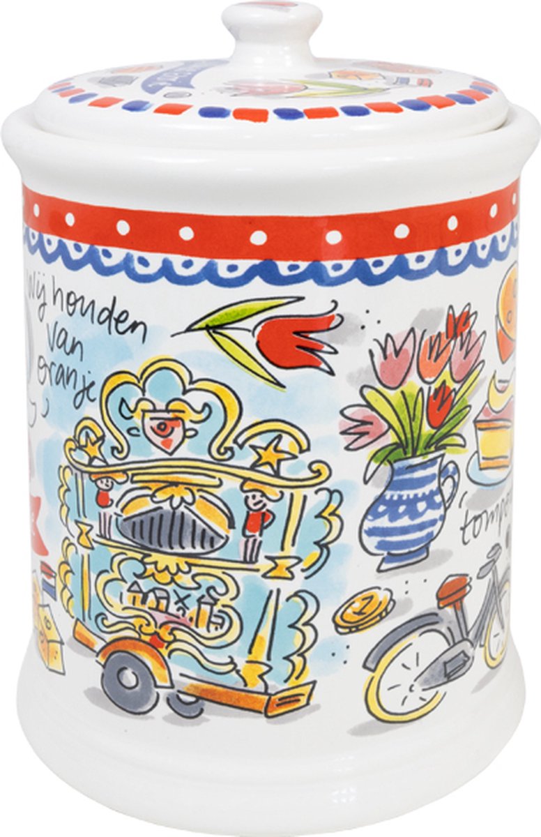 Tarro de almacenamiento Blond Amsterdam especiales Dutch Glory