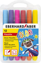 Pennarelli Eberhard faber - jumbo 2mm - 12 colori in astuccio - ef-551213