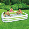 Piscina delle onde estive Deluxe 2 anelli 262 x 175 x 46 cm