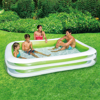 Piscina delle onde estive Deluxe 2 anelli 262 x 175 x 46 cm