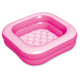 Olas de verano piscina para bebés rosa 86x86x25 cm