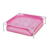Summer waves zwembad small frame 122 x 122 x 30 cm roze | 2 stuks