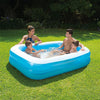 Summer waves zwembad familie 2-rings transparant 200 x 150 x 51 cm | 4 stuks