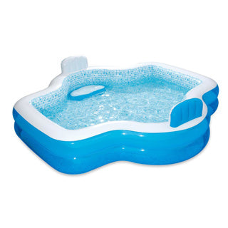 Piscina delle onde estive eleganti 2 anelli 279 x 254 x 66 cm