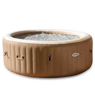Intex purespa jacuzzi massaggio a bolle 4 pers. 196 cm + vela di copertura efficiente dal punto di vista energetico