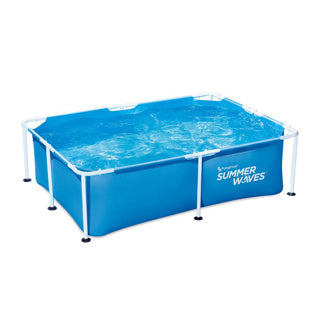 Piscina de ondas de verano Marco pequeño 213 x 152 x 61 cm