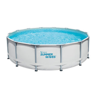 Piscina delle onde estive telaio d'élite 427 x 107 cm + pompa filtro