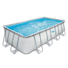 Onde estive piscina telaio d'élite rettangolare 549 x 274 x 132 cm + pompa filtro a sabbia
