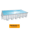 Summer waves zwembad elite rectangular frame 732 x 366 x 132 cm + zandfilterpomp