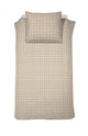 Copripiumino Cenerentola carré flanella - naturale - 140x220