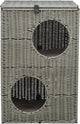 Trixie cama para gatos amalia angular poliratán gris