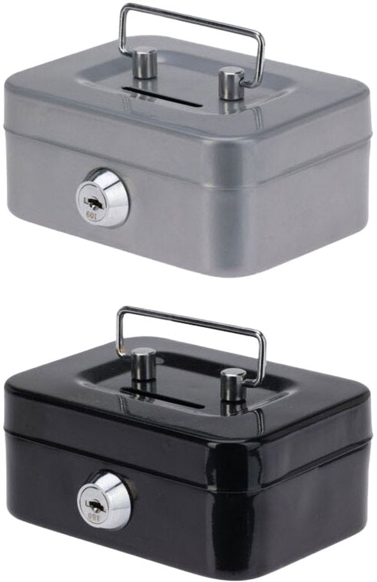 Money Box Metal con slot