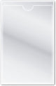 Porta etichette Ktc autoadesivo 75x105mm - scatola da 100 pezzi con 200 etichette