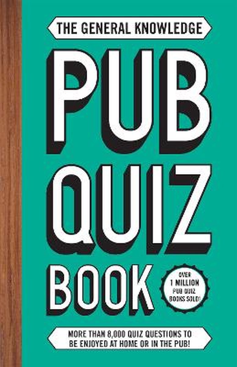 Il libro con quiz sui pub di cultura generale