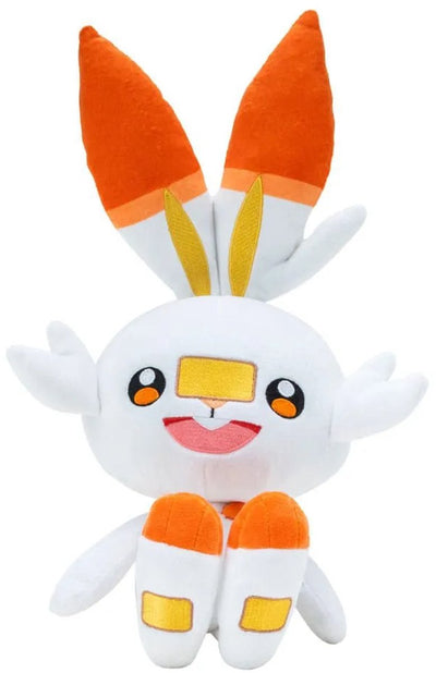 Jazwares peluche pokémon figura scorbunny peluches 30 cm