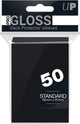 Fundas protectoras de cubierta estándar Ultrapro negras (50uds)