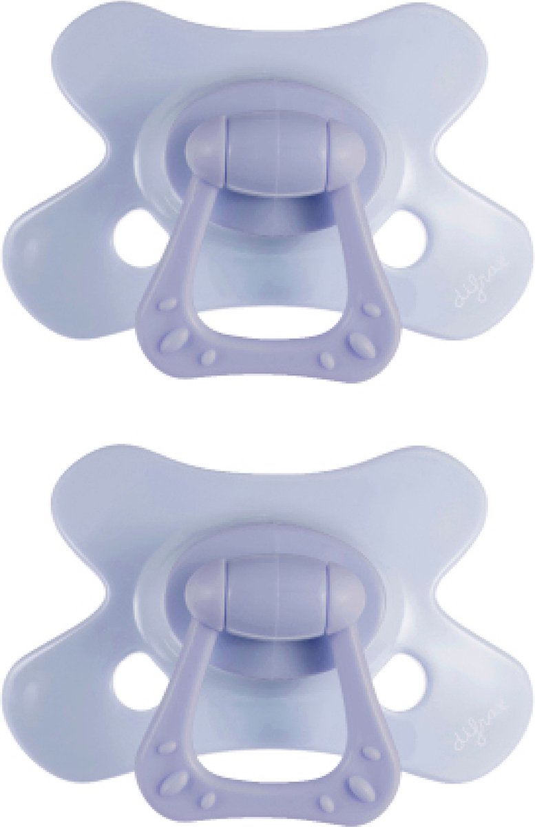 Difrax fopspeen dental - 18+ maanden - lichtpaars - 2 stuks