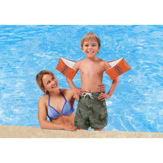 Intex Swimming Vleels Deluxe Oranje 6-12 anni