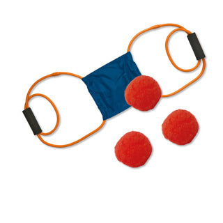 Ses creative - catapulta splash water xxl - palline spara-spruzzi - alternativa ai palloncini d'acqua - giochi acquatici per bambini - utilizzabile con 1 o 3 persone