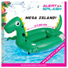 Alerta de alerta Mega Inflable Island 240x180 cm
