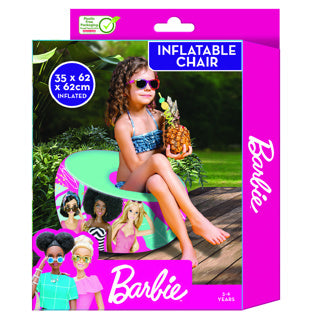Sambro stoel opblaasbaar barbie | 2 stuks