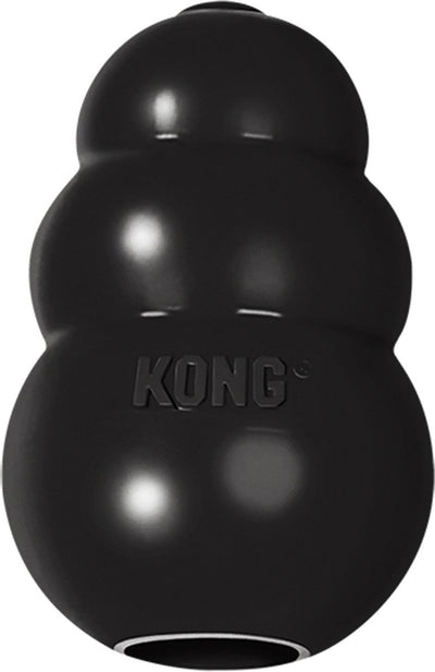 Kong extreme – honden speelgoed – rubber – zwart - l - 13 tot 30 kg