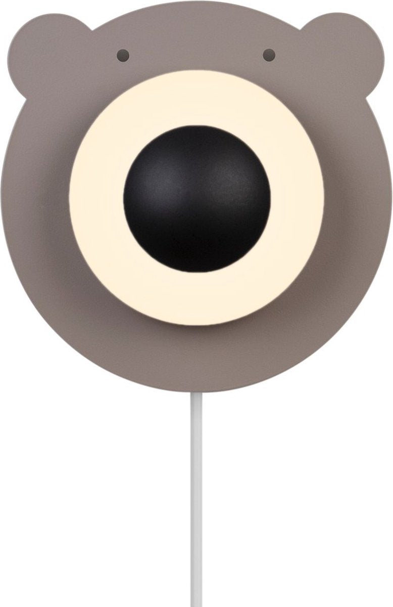 Nordlux bruna bear-wandlamp-e14-bruin wit