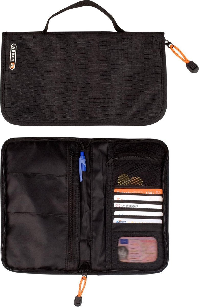 Borsa per accessori Abbey Camp - organizzatore da viaggio - nero - ca. 25×14×2 cm