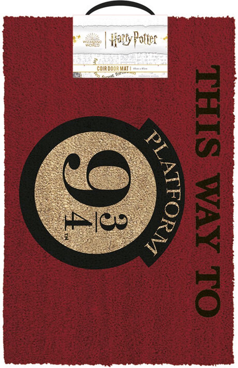 Pyramid international harry potter - platform 9 3 4 doormat 40x60cm
