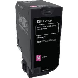 Cartucho de tóner Lexmark original 84c2hme magenta
