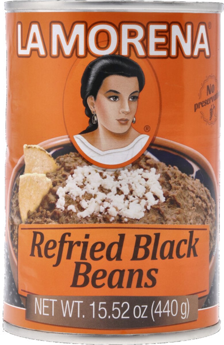 Untable de frijol negro la morena 6 x 440 gramos