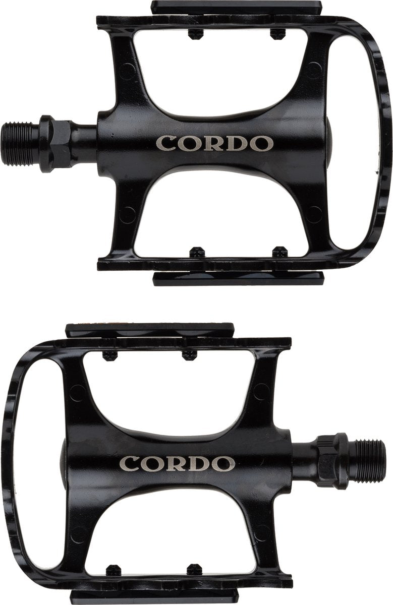 Pedale Cordo trekking in alluminio nero