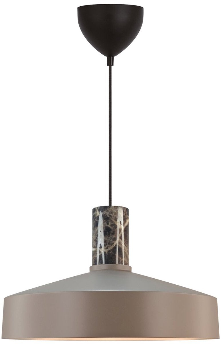 Nordlux -elvas marmer-hanglamp-e27-bruin