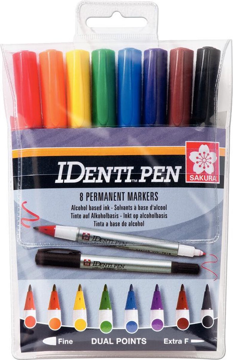 Astuccio Sakura identi pen 8 pezzi